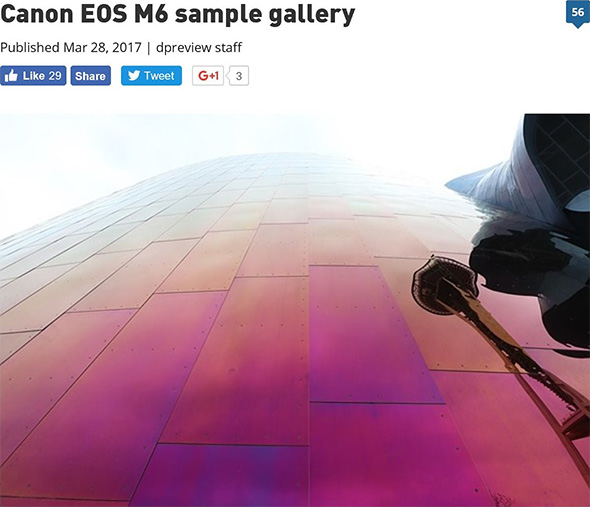 キヤノン EOS M6 サンプル画像