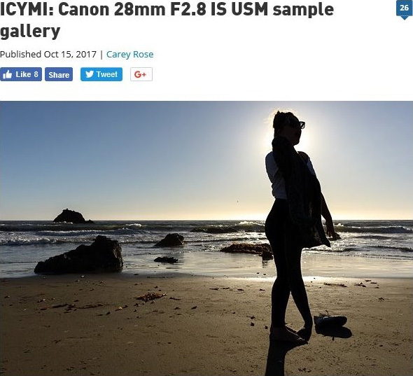 キヤノン EF28mm F2.8 IS USM サンプル画像