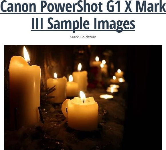 キヤノン PowerShot G1 X Mark III サンプル画像