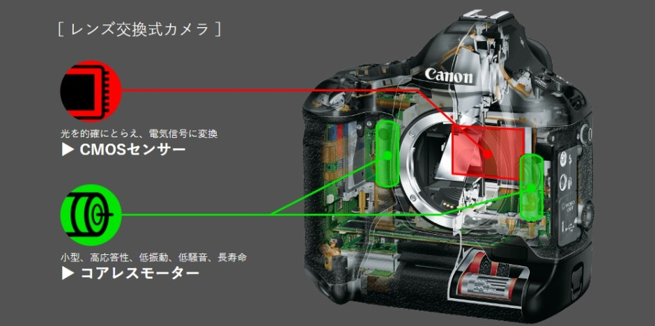 レンズ交換式カメラ