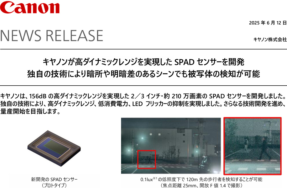 SPADセンサー