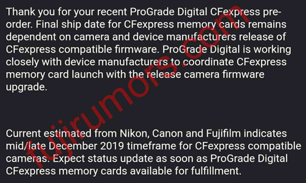富士フイルム CFexpressカード搭載カメラ