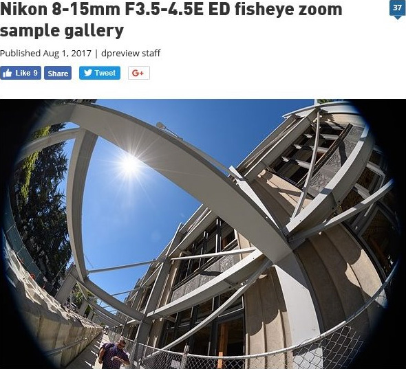 ニコン AF-S Fisheye NIKKOR 8-15mm f/3.5-4.5E ED サンプル画像