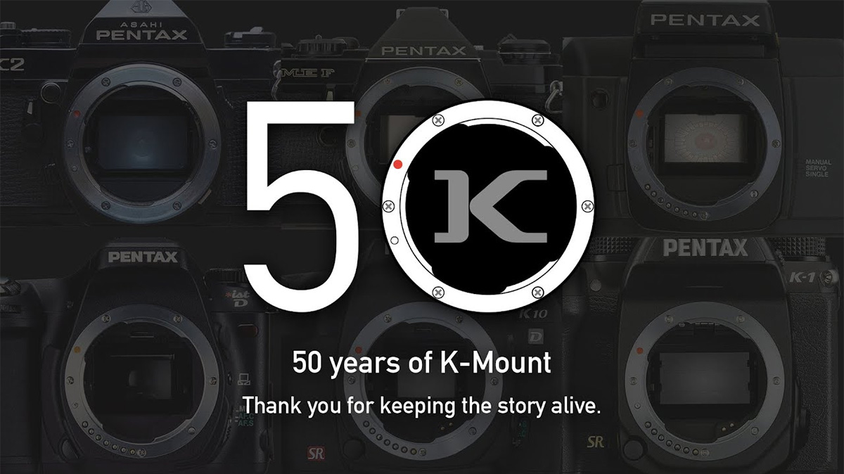 ペンタックス Kマウント50周年記念