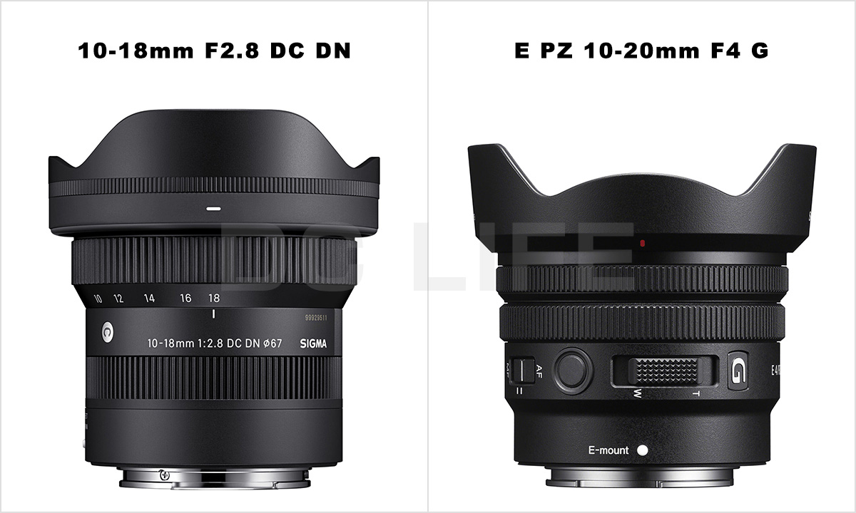 シグマ「10-18mmF2.8」vs ソニー「10-20mmF4」スペック比較 デジカメライフ