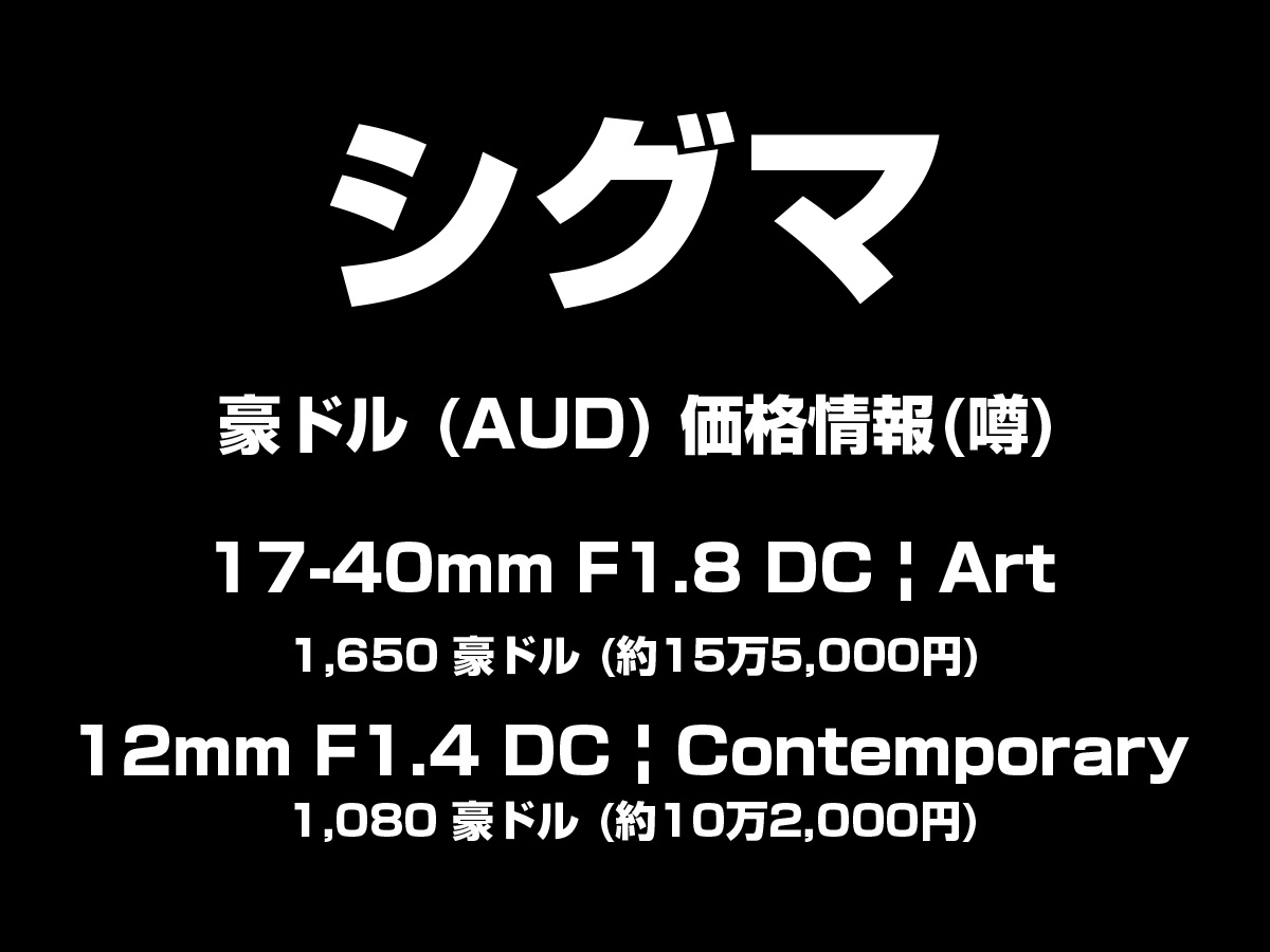 価格情報