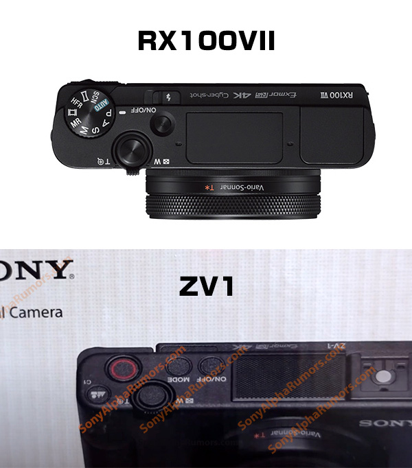 RX100とZV1比較