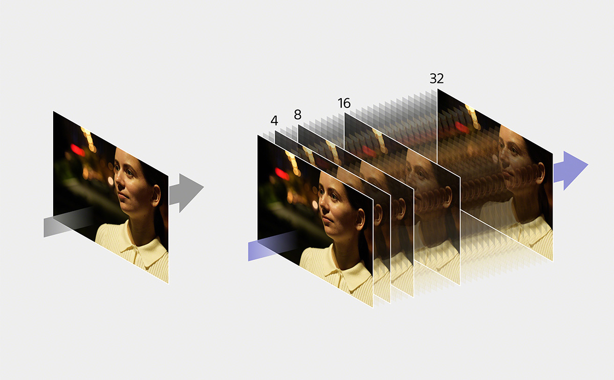コンポジットRAW撮影