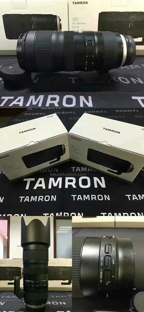 タムロン SP 70-200mm F/2.8 Di VC USD G2