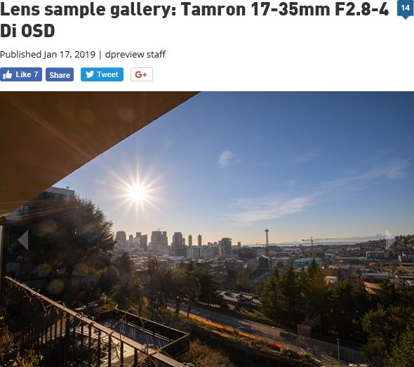 タムロン 17-35mm F/2.8-4 Di OSD サンプル画像