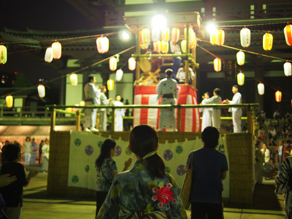 増上寺の盆踊り