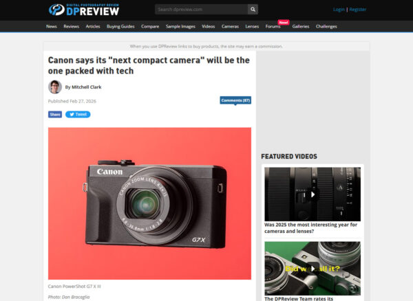 キヤノン コンパクトデジタルカメラ