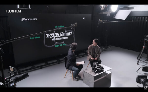 XF23, 35, 50mmF2 真鍮外装