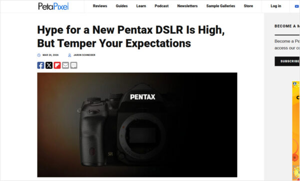 PENTAX デジタル一眼レフ