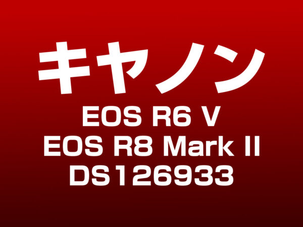 キヤノン EOS R6 V
