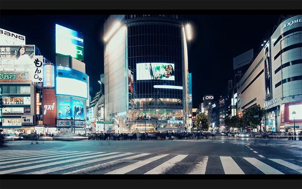渋谷の街