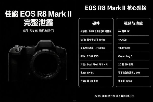 キヤノン EOS R8 Mark II