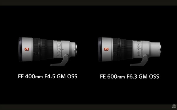 ソニー FE 400mm F4.5 GM OSS と FE 600mm F6.3 GM OSS